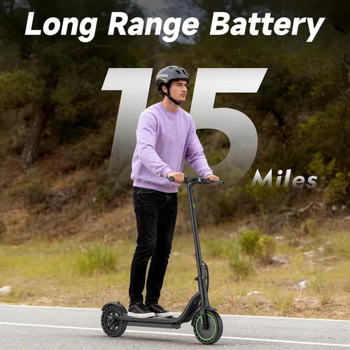 Miniatura 4 de VOLPAM Adult Electric Scooter, 250W/350W/500WMotor, 8.5"/10" Solid Tires, 10/19/22Mph, 32/28/23/21/18/16/10Miles Max Range, Dual Braking