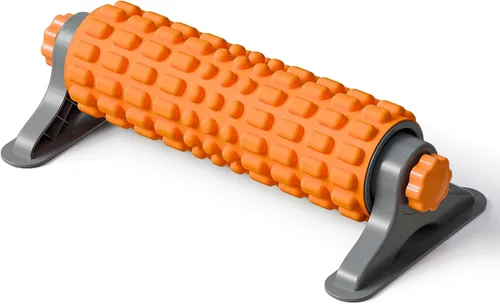 XL IT Band - Rodillo de espuma firme con soporte de resistencia, 17 pulgadas, rodillo de ejercicio para problemas de banda de TI, masaje muscular de