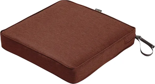 Miniatura 15 de Classic Accessories Montlake - Cojín cuadrado resistente al agua de 19 x 19 x 3 pulgadas, para asiento de exterior, cojín para silla de muebles