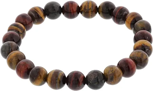 Miniatura 509 de Gem Avenue Handmade Round Bead Stretch Bracelet Unisex Natural Stone Beaded Jewelry for Men & Women, Elastic Wristband for Daily Wear