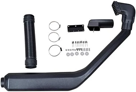 Miniatura 4 de Kit de esnórquel de admisión de aire frío negro para vehículo compatible con Jeep Cherokee XJ 1984-2001
