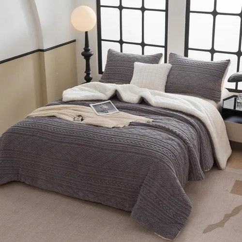 Miniatura 15 de COTTEBED Juego de edredón ultrasuave para cama King, para uso en todas las estaciones, peso ligero con microfibra de algodón lavado cálida y Verde