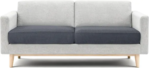 Miniatura 86 de CHUN YI - Funda elástica de cojín para sofá biplaza, funda de asiento de sofá con tela jacquard de elastano (mediana, color marfil blanco)
