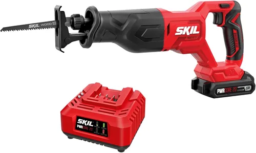 Miniatura 10 de SKIL PWR CORE 20 - Kit de sierra rectificadora sin escobillas de 20 V con batería de 4.0 Ah, cargador PWR JUMP y adaptador USB PWRAssist - RS5884-1A