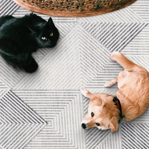 Miniatura 7 de ReaLife Rugs Alfombra Pasillo Lavable a Máquina - Sala de Estar Dormitorio Baño Cocina Entrada Oficina - Acolchada Pelo Bajo Resistente a Manchas