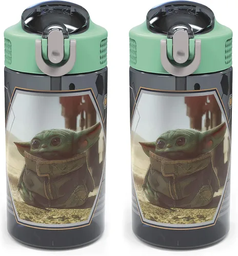 Miniatura 40 de Zak Designs Marvel Spider Man - Botella de agua para niños con cubierta de boquilla y aro de transporte, hecha de plástico duradero, diseño