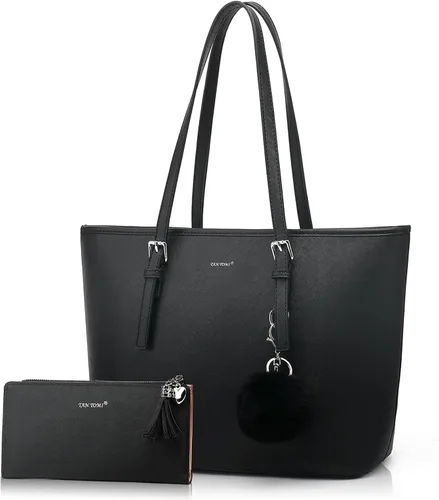 TANTOMI Tote Bags for Women, Handbags and Womens Purses Shoulder Purse Set for Travel Work