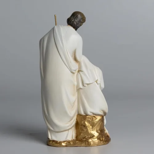 Miniatura 8 de Estatua católica de la Santa Familia BC, belén de 6 pulgadas de alto en interiores, regalo religioso, decoración del hogar de Navidad, figura