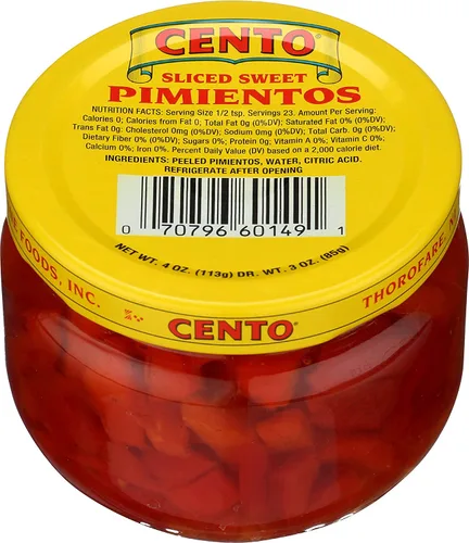 Miniatura 2 de Cento Pimientos en rodajas de 4.0 onzas (paquete de 2)