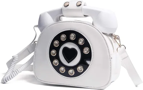 Miniatura 39 de Oweisong Divertido bolso de teléfono para mujer, bolso cruzado de hombro con asa superior para teléfono