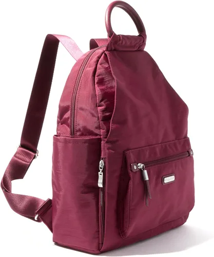 Miniatura 53 de Baggallini Mochila todo el día para mujer con pulsera de teléfono RFID, Negro, talla única