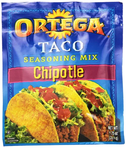 Miniatura 5 de Ortega Seasoning Mix, 40% menos de Taco de sodio, 6.5 onzas