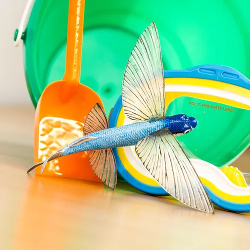 Miniatura 6 de Safari Ltd. Figura de pez volador, figura detallada de plástico de 7 pulgadas, divertido juguete educativo para niños, niñas y niños a partir de 18