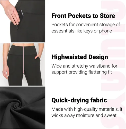 Miniatura 6 de ALWAYS Cargo Jogger Pants for Women - Super Soft Casual Lounge Sweatpants