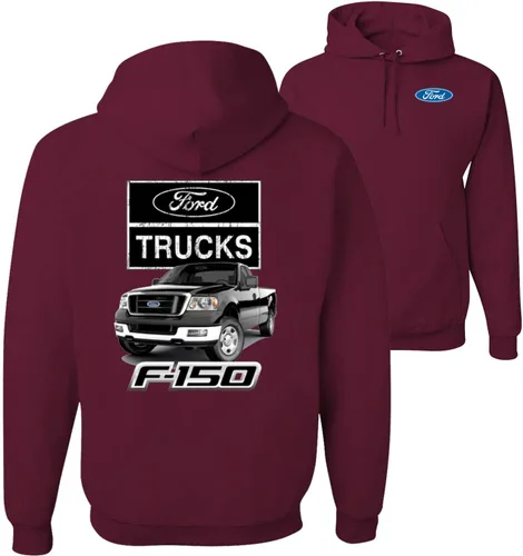 Miniatura 26 de Wild Bobby Ford Trucks F150 Pickup Cars and Trucks Front and Back - Sudadera con capucha unisex
