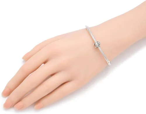 Miniatura 3 de Adabele Sterling Silver Hypoallergenic Goat Sheep Ram Deer Large Hole Bead Charm Compatible with 3mm Chain Bangle Bracelet Necklace Personalized