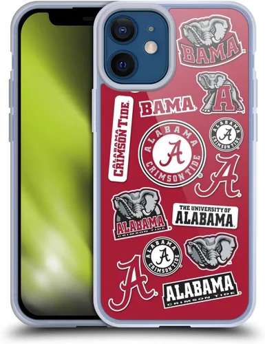 Miniatura 194 de Head Case Designs Funda de gel suave con licencia oficial de la Universidad de Alabama UA Collage compatible con Apple iPhone 13 Pro Max