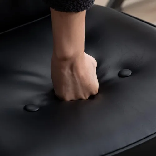 Miniatura 3 de Ya-Home Silla de escritorio giratoria moderna con reposabrazos, cómoda silla de computadora de altura ajustable con ruedas, silla de escritorio