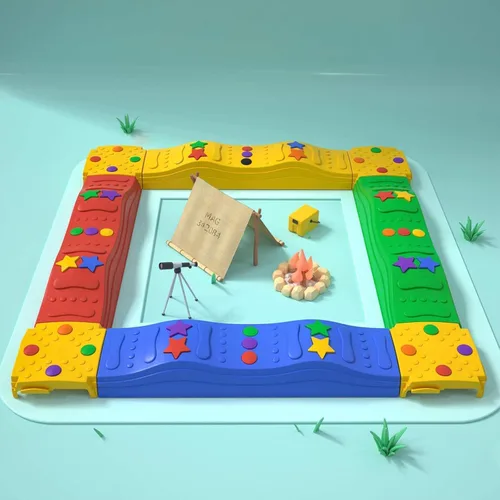 Miniatura 11 de MOCUTEEN Balanceo para niños pequeños, carga máxima, 220 libras, 12 unidades, superficie texturizada antideslizante y almohadillas de goma