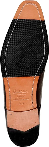 Miniatura 5 de Carlos de Carlos Santana para hombre corazón negro piel de becerro ante
