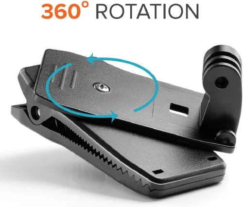 Miniatura 7 de MiPremium Correa de Clip de Montaje para Mochila para GoPro Hero 13 12 11 10 9 8 7 6 5 4 3+ Session Black Silver XIAOYI 4K SJCAM Yi Cámara de Acción