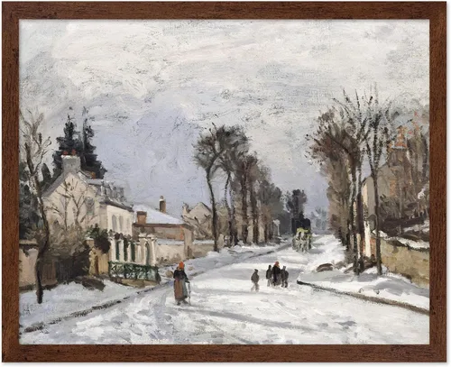 Miniatura 21 de Poster Master Póster vintage The Beginning Of Spring – Impresión retro de invierno – Arte de nieve – Arte de paisaje – Regalo para hombres y mujeres