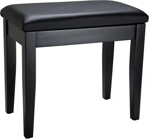 Miniatura 4 de Roland PB1 - Banco de piano con compartimento de almacenamiento, paquete negro con pedal de sostenimiento