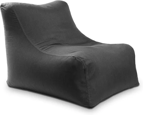 Miniatura 13 de Jaxx Ponce - Puf para exteriores, resistente a la intemperie, para patio y piscina, a rayas blancas y negras