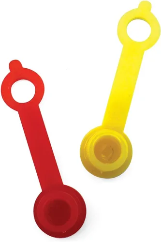Miniatura 2 de LockNLube Tapas de ajuste de grasa (50 unidades) (rojo)