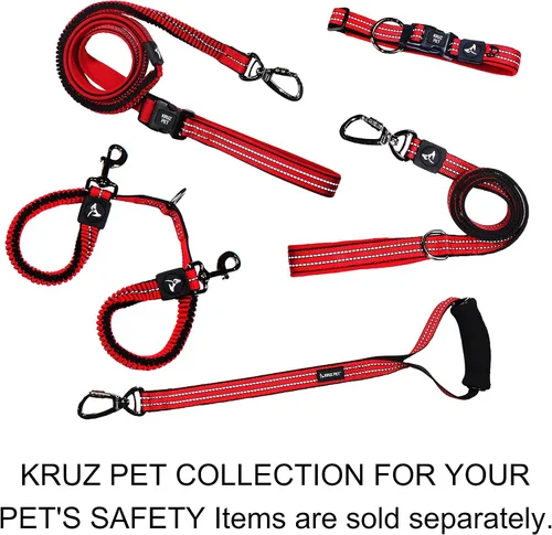 Miniatura 5 de KZV006-03M Collar de perro reflectante para perros pequeños, medianos y grandes