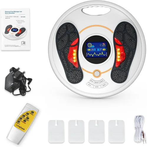 Miniatura 8 de OSITO Estimulador de circulación de pies, mejora la circulación del pie, masajeador de pies EMS y máquina de terapia corporal, alivia el dolor