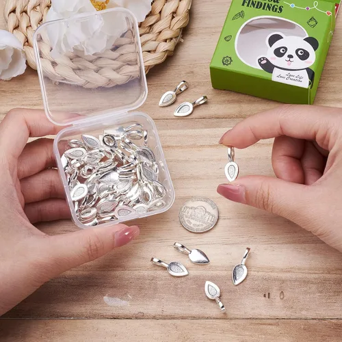 Miniatura 5 de Fianzas adhesivas MegaPet, Plata Cuchara de plata antigua