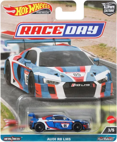 Miniatura 6 de Hot Wheels Car Culture 2023 Race Day - Juego completo de 5 vehículos fundidos a presión de FPY86-959D
