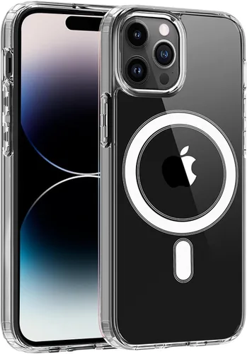 Miniatura 41 de S. Tedazo Funda magnética para iPhone 7/8 Plus (5.5 pulgadas) compatible con MagSafe, [no amarillenta] delgada, a prueba de golpes, funda para Negro