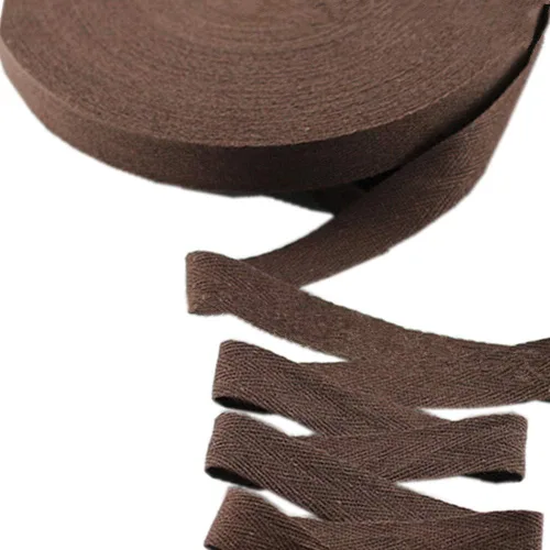 Miniatura 29 de Cinta de algodón de 50 yardas de ancho de 3/4 pulgadas de ancho, cinta de sarga de tela de espiga para encuadernación al sesgo, envoltura