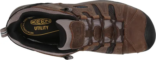 Miniatura 5 de KEEN Utility Men's Flint 2 Low Height Leather Waterproof Steel Toe Work Shoes