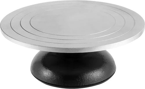 HOIGON Rueda para esculpir de 12 pulgadas, rueda de metal resistente para bandas, rueda giratoria para esculpir para decorar pintura, cerámica,