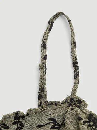 Miniatura 3 de Verdusa Vestido corto sin mangas con estampado floral de lechuga para mujer