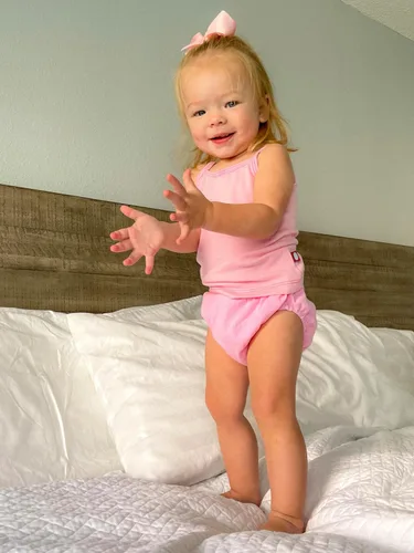 Miniatura 3 de City Threads Made in USA Baby Girls and Baby Boys Unisex Organic Diaper Covers Bloomers Soft Cotton