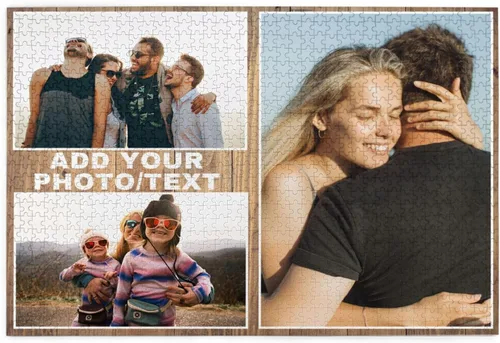 Miniatura 23 de Rompecabezas personalizados de fotos de 300/500/1000 piezas, rompecabezas personalizados para adultos, familia, cumpleaños, boda, amigos