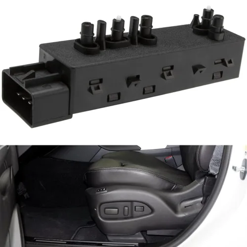 Miniatura 5 de Interruptor de asiento eléctrico delantero izquierdo lado del conductor 8 vías 25974714 se adapta a 2010-2018 Camaro Equinox Malibu Reemplazar