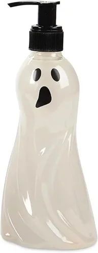 Miniatura 5 de Simple Pleasures Paquete de 3 dispensadores de jabón líquido para manos con aroma a gato, fantasma y calabaza, para otoño y Halloween, novedosos