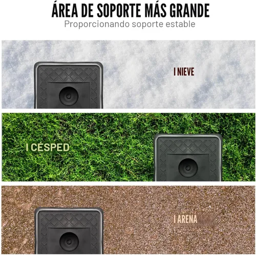 Miniatura 4 de VEVOR Bloque de Gato para Remolque, Capacidad de 2721 kg por Bloque de Nivelación de RV, Bloques Estabilizadores de RV de Polipropileno, Accesorios
