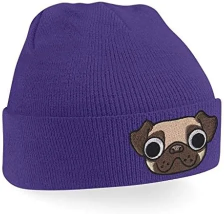 Miniatura 3 de Bang Tidy Clothing Skullies - Gorro para mujer con cara de perro