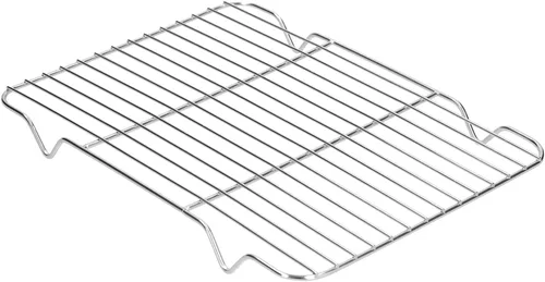 Miniatura 2 de Bandeja para asar, bandeja rectangular de acero inoxidable para hornear y estante para cocinar hornear (9.3 x 6.9 x 2.0 in)