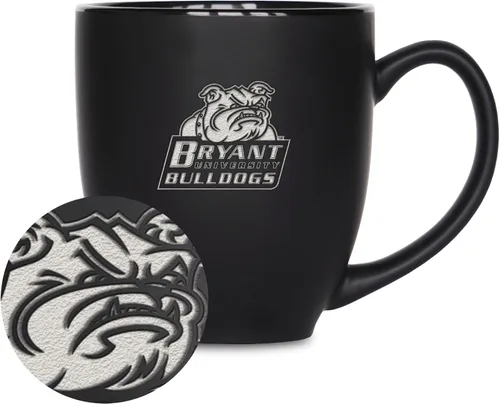 Miniatura 38 de Rico Industries - Taza de cerámica mate negra con grabado láser estándar de 15oz para NCAA (escuelas T & U) - Para bebidas calientes o frías
