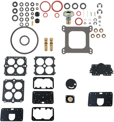 Kit de reparación de carburador 159064 compatible con carbohidratos secundarios al vacío Holley serie 4160 570, 600, 650, 1850 3310 9776 80457 80670