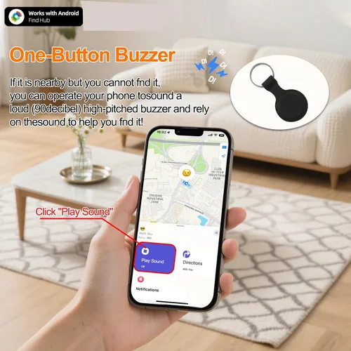 Miniatura 5 de Tracker Device for Vehicles – （Only Android） Strong Magnetic, No Monthly Fee, Waterproof, 365-Day Battery, Mini & Hidden Vehicle Tracker（1 Set）