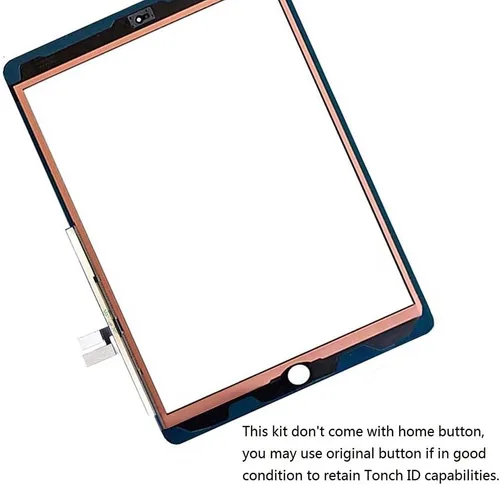 Miniatura 3 de Digitalizador de pantalla táctil para iPad negro 7/8 2019 2020 7ª/8ª generación 10.2 pulgadas, A2197 A2198 A2200 A2270 A2428 A2429 A2430 reemplazo