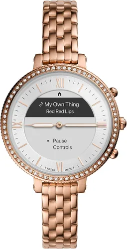 Miniatura 8 de Fossil Monroe Hybrid HR Smartwatch para mujer con pantalla de lectura siempre encendida frecuencia cardíaca seguimiento de actividad notificaciones